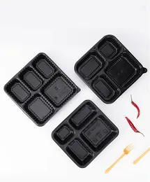 Take Out Containers Disposable High-grade Takeaway Plastic Lunch Box Tostadora De Pan Bento Food Container