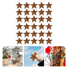 Party Supplies Christmas Tree Metal Stars Rusty Pentagram Small Miniatures Vintage Decorationsations Country Barn Star