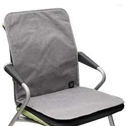 Blankets Home Heated Seat Cushion USB Heating Cover With 3 Levels Portable Chair Pad For Dormitory Office School Blanket