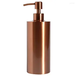 Liquid Soap Dispenser 304 Stainless Steel Pump Press Bath Shampoo Shower Gel Emulsion Bottle Rose Gold Silver