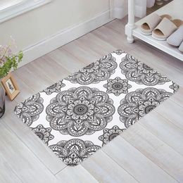 Carpets Mandala Accessories Arabesque Circle Kitchen Floor Mat Living Room Decor Carpet Home Hallway Entrance Doormat Anti Slip Rug