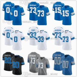 2024 Draught Pick Football Jerseys 73 Christian Mahogany 0 Terrion Arnold 15 Ennis Rakestraw Jr. 59 Giovanni Manu 33 Sione Vaki 94 Mekhi Wingo Black Blue White Sewed