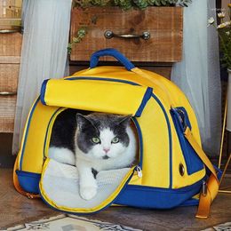 Cat Carriers Multifunction Carrier Dog Backpack Breathable Pet Bag Travel Transport Shoulder Bags Cats Nest Tent