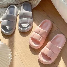Slippers Summer Beach Ourdoor Slides Ladies Indoor Eva Soft Flip Flops Thick Sole Anti-slip Shoes Women Men Sandals Style