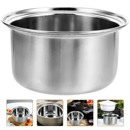 Double Boilers Small Pot Liner Soup Serving Induction Cookware Dedicated For Stove Top Stainless Steel Cooking Sauce Pan Individual