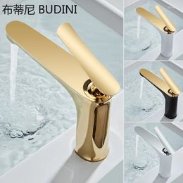 Bathroom Sink Faucets Home Luxury Basins Cold Mixer Water Tap Faucet Brass Accessories