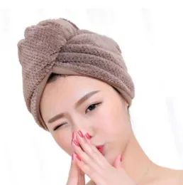 New Microfibre Quick Dry Turban Cap Magic Hair Drying Towel Hat Wear Spa Sleepwear Sleeping Towel