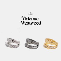 Brand High version Westwoods Sweet Cool Belt Buckle Neutral Men and Women Punk Couple Ring Nail