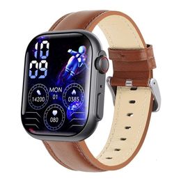 2024 Orologi intelligenti F59 Bluetooth Chiamata Smartwatch SOS rosso ossigeno chiaro Ossigeno non invasivo Test di pressione arteriosa della frequenza cardiaca Mett