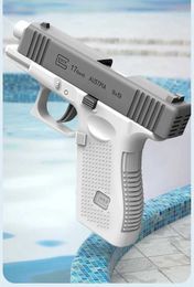 Gun Toys Sand Play Water Fun Summer All Water Gun Charging Long Distance Continuous Shooting Space Party Game Splash Childrens Toy Boy GiftL2405