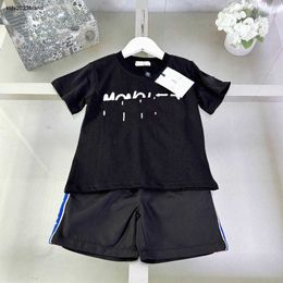 New baby tracksuits summer boys suit kids designer clothes Size 100-150 CM Multiple Colours Short sleeved T-shirt and shorts 24May