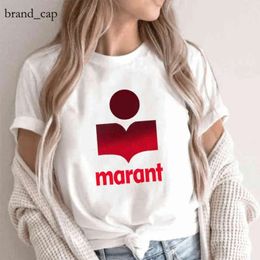 Men's T-shirts Designer Fashion Brand Marant Shirt Marant Summer Marants T-shirt Men Women Oversized Cotton Harajuku T Shirt O-neck Male Causal Tshirts 9420