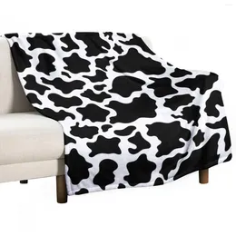 Blankets Cow Throw Blanket Print And Throws Plaid On The Sofa For