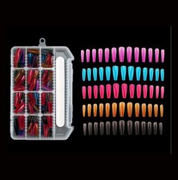 Sell 240pcbox Artificial Nails Beauty Box Fingernail Long Stiletto Full Cover Japan False Nail Tip DIY Finger Unas postizas8900863