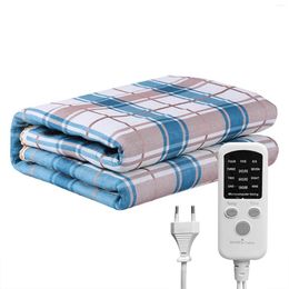 Blankets Electric Heated Blanket Thicker Heating Thermostat Carpet For Double Body Winter Warmer 1.8X1.2M 220V EU Plug
