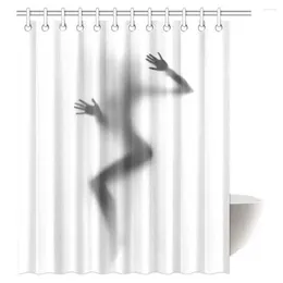 Shower Curtains Aplysia Adult Love Curtain Silhouette Of A Woman In Sexy Pose Fabric Bathroom Set 60 X 72 Inches