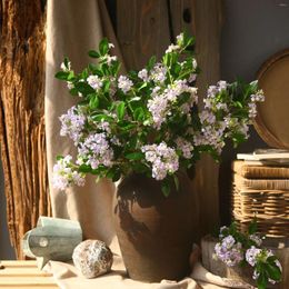 Decorative Flowers Artificial Plants Lavender Fake Plant Home Decoration Garden Bride Bouquet Wedding