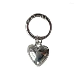 Keychains Sweet Heart Keychain Pendant Adorable Phone Bag Accessory Trendy Charm Alloy Material Perfect For