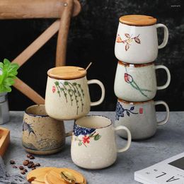 Wine Glasses Glazed Retro Simple Nordic Ceramic Mug Creative Household Personalized Water Cup Coffee