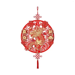Party Decoration Chinese Year 2024 Decorative With Tassel Red Knot R For Home Door Festival Bedroom Holiday