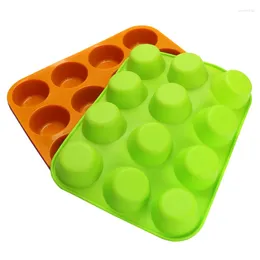 Baking Moulds 12 Hole Silicone Cake Mould DIY Round Mold Accessories Decorating Tools