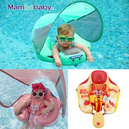 Mambobaby float VIP 1 direct non inflatable baby buoy with rain canopy waist swimming box buoy Spa Buoy trainer supplier 240509