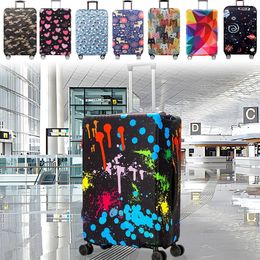 Luggage Covers 1832 Protector Travel Suitcase Protective Cover Stretch Dust Accessories Supplies 240429