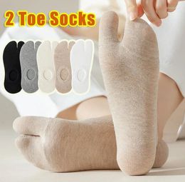 Women Socks Fashion Japanese Style 2 Toe Boat For Men Summer Sports Yoga Two Finger Flip Flop Sandal Split