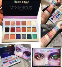 Beauty Glazed Mysterious Mercury Eyeshadow Palette Retrograde Makeup Eye shadow Palette 18 Colours Ultra Shimmer Matte Nude Brand C3875203