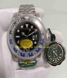 6 Colour Real Po N Factory Watch 904L Steel Watch Mens 40mm 126710blnr Sapphire Ceramic Bezel 126710 Black Dial 126719 NoobF Eta2524832294