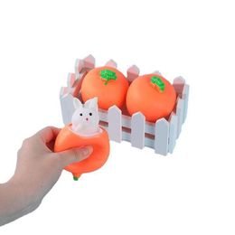 Novelty Games Cute Vent rabbit Cup Squeeze Whole Person Toy rabbit Anti-stress Cups Toys Vent Ball Slow Rebound Decompression Artifact