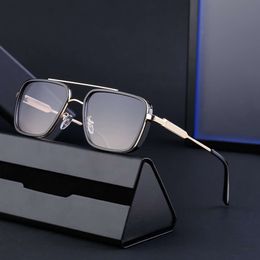 Heißer Verkauf Europäischer und amerikanischer Modepunk Sonnenbrille Männer Sonnenschutz SUNDE SUNGLASSE UV400 SCHUTZ H513-15