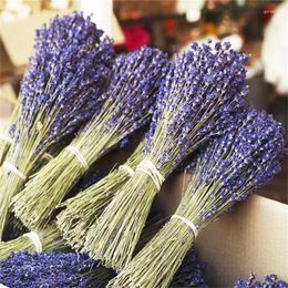 Decorative Flowers Natural Real Dried Flower Lavender French Bouquet For Decoration Home Wedding Decor DIY Candles Mould Epoxy Resin