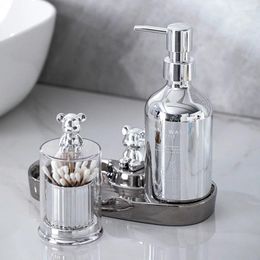 Storage Bottles High Appearance Level Shampoo Jars Hand Sanitizer Bottle Pressing Type For Bulk Light Luxury Wash Table Rack