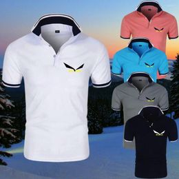 Men's Polos Summer Baseball Softball Comfort Polo Shirt Luxury Fashion Classic Work In Top For Male Casual Breathable Short Sleeve