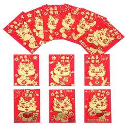 Gift Wrap Year Red Packets The Of Dragon Luck Money Envelopes Chinese Spring Festival Bags Mixed Style