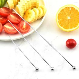 Forks Cocktail Reuseable Decorative Toothpick Skewer Picks Sticks