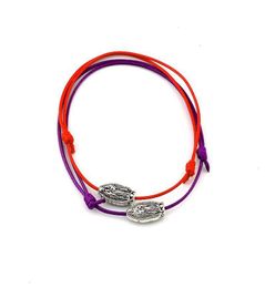 50Pcs Wax Rope Weave Bracelet Virgin Mary Alloy Beads Adjustable Cord Wrist Handmade Making DIY Accessories C546586470
