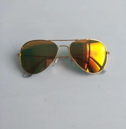 High Quality Summer Pilot Classic Designer Sunglasses Men Women Brand Sun Glasses Glass Lens Driver Bicycle Eyewear Metal Frame8909961