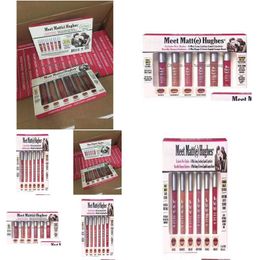 Lip Gloss Makeup Matte Meet Hughes Mini Set Long Lasting Liquid Lipstick With The Brand In Stock 6Pcsset9344538 Drop Delivery Health B Dh8Gb