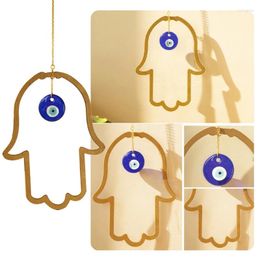 Decorative Figurines Hand Blue Eye Wall Hanging Pendant Multipurpose Holiday Year Party Decor