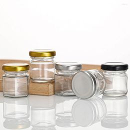 Storage Bottles Glass Jar Easy To Clean Airtight Food Grade Durable Dry Eco-Friendly Bottle Honey Jars