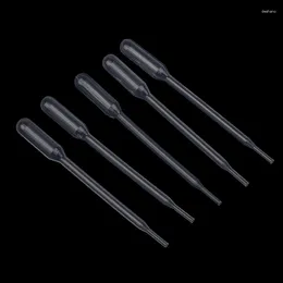 Baking Tools 100pcs 0.5ml Disposable Plastic Eye Dropper Transfer Graduated Pipettes For DIY Epoxy Resin Silicone Mold Jewelry Making Tool