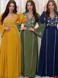 Ethnic Clothing Eid Muslim Abaya For Women Carnival Party Dresses Jalabiya Ramadan Kaftan Islam Morocco Dubai Abayas Vestidos Arab Long Robe