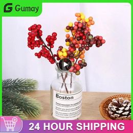 Decorative Flowers Artificial Concise Easy To Hang High-quality Materials Carefully Handcrafted Durable Christmas Decorations Wreath Useful