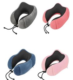 U-shaped memory neck pillow soft travel pillow mas sleep cervical spine health care bedding351l6540880