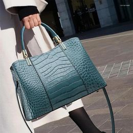 Shoulder Bags Genuine Leather Handbags 2024 Fashion And Atmosphere Portable Large-capacity Ladies One-shoulder Messenger Bag Purses