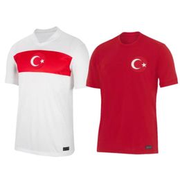 2024 Turkey Soccer Jerseys Mens KOKCU YILDIZ Uniform Turkiye CALHANOGLU ENES Football Shirt
