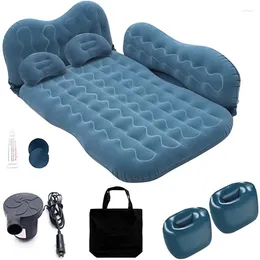 Decorative Figurines Inflatable Car Air Mattress For Camping Travel Portable SUV Back Seat Bed Cushion Family