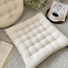 Pillow Seat Fluffy Chair Mat Round Square Solid Window Sill Floor